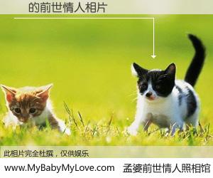 #孟婆前世情人照相馆# 【奵 的前世情人】前生，我们相亲相爱，相约下辈子还要在一起，你的誓言可别忘记。然而轮回路上的一碗孟婆汤，却将一切归零。茫茫人悔，谁是我的前世情人？奵 的前世情人，有图有真相：