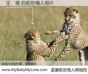#孟婆前世情人照相馆# 【王麗堤 的前世情人】前生，我们相亲相爱，相约下辈子还要在一起，你的誓言可别忘记。然而轮回路上的一碗孟婆汤，却将一切归零。茫茫人悔，谁是我的前世情人？王麗堤 的前世情人，有图有真相：