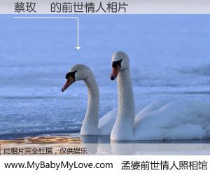 #孟婆前世情人照相馆# 【蔡玫姍 的前世情人】前生，我们相亲相爱，相约下辈子还要在一起，你的誓言可别忘记。然而轮回路上的一碗孟婆汤，却将一切归零。茫茫人悔，谁是我的前世情人？蔡玫姍 的前世情人，有图有真相：