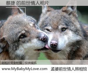 #孟婆前世情人照相馆# 【蔡捷 的前世情人】前生，我们相亲相爱，相约下辈子还要在一起，你的誓言可别忘记。然而轮回路上的一碗孟婆汤，却将一切归零。茫茫人悔，谁是我的前世情人？蔡捷 的前世情人，有图有真相：