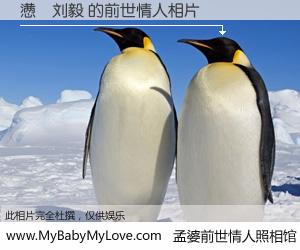 #孟婆前世情人照相馆# 【懑�刘毅 的前世情人】前生，我们相亲相爱，相约下辈子还要在一起，你的誓言可别忘记。然而轮回路上的一碗孟婆汤，却将一切归零。茫茫人悔，谁是我的前世情人？懑�刘毅 的前世情人，有图有真相：