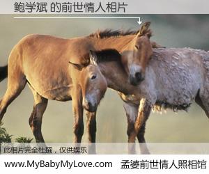 #孟婆前世情人照相馆# 【鲍学斌 的前世情人】前生，我们相亲相爱，相约下辈子还要在一起，你的誓言可别忘记。然而轮回路上的一碗孟婆汤，却将一切归零。茫茫人悔，谁是我的前世情人？鲍学斌 的前世情人，有图有真相：